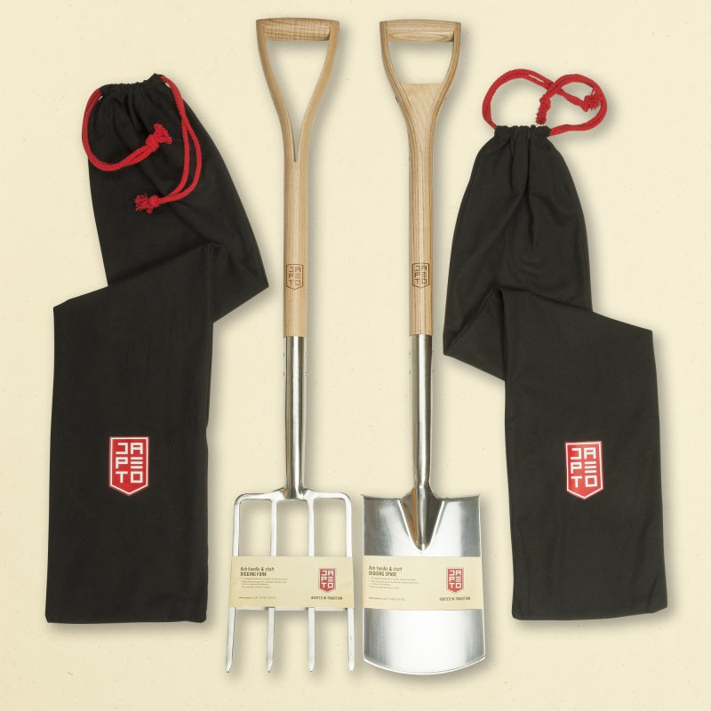 garden spade and fork set