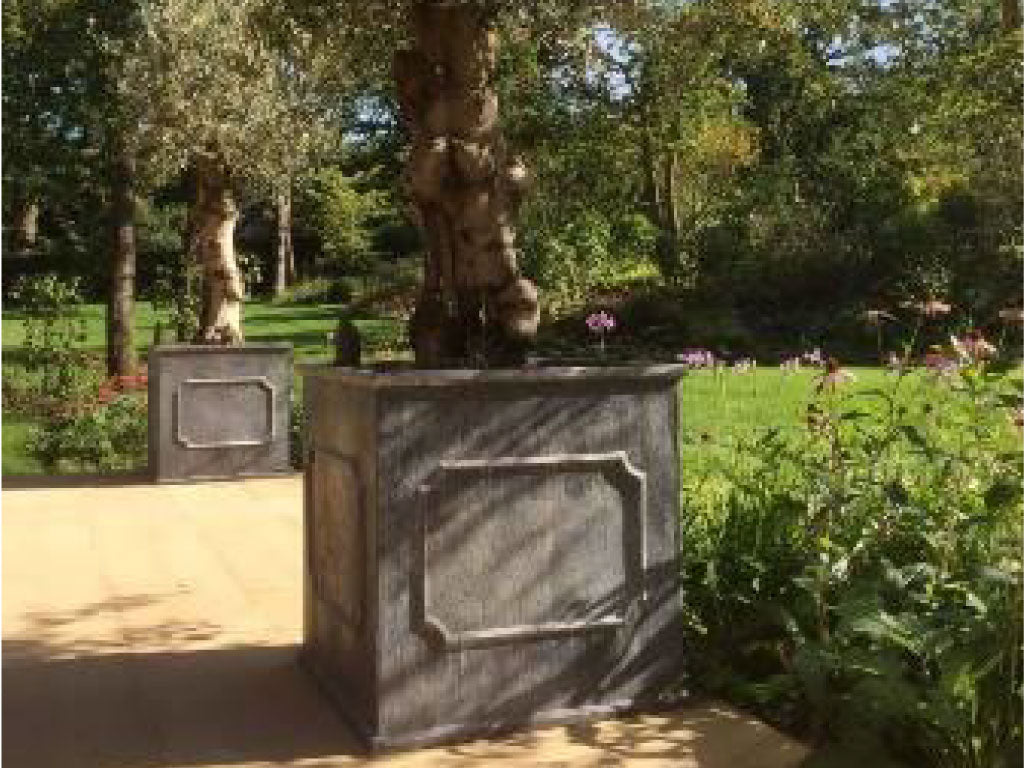 Frensham Cube Lead Planters
