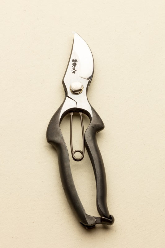 steel garden secateurs
